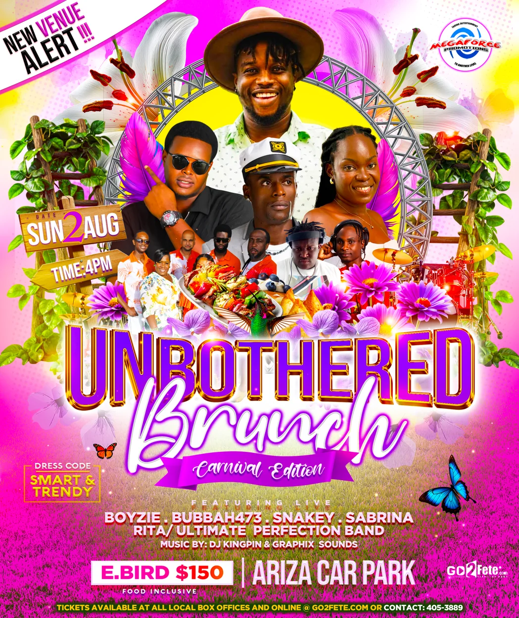 Unbothered Brunch original event flyer